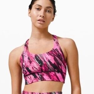 Lululemon Athletica Women's Energy Shibori Sports Bra Sz 10